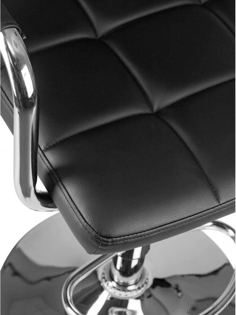 Барный стул Kruger Arm чёрный