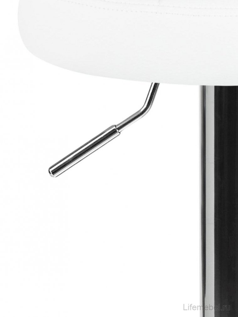 Барный стул 5008-LM Bruno белый / хром