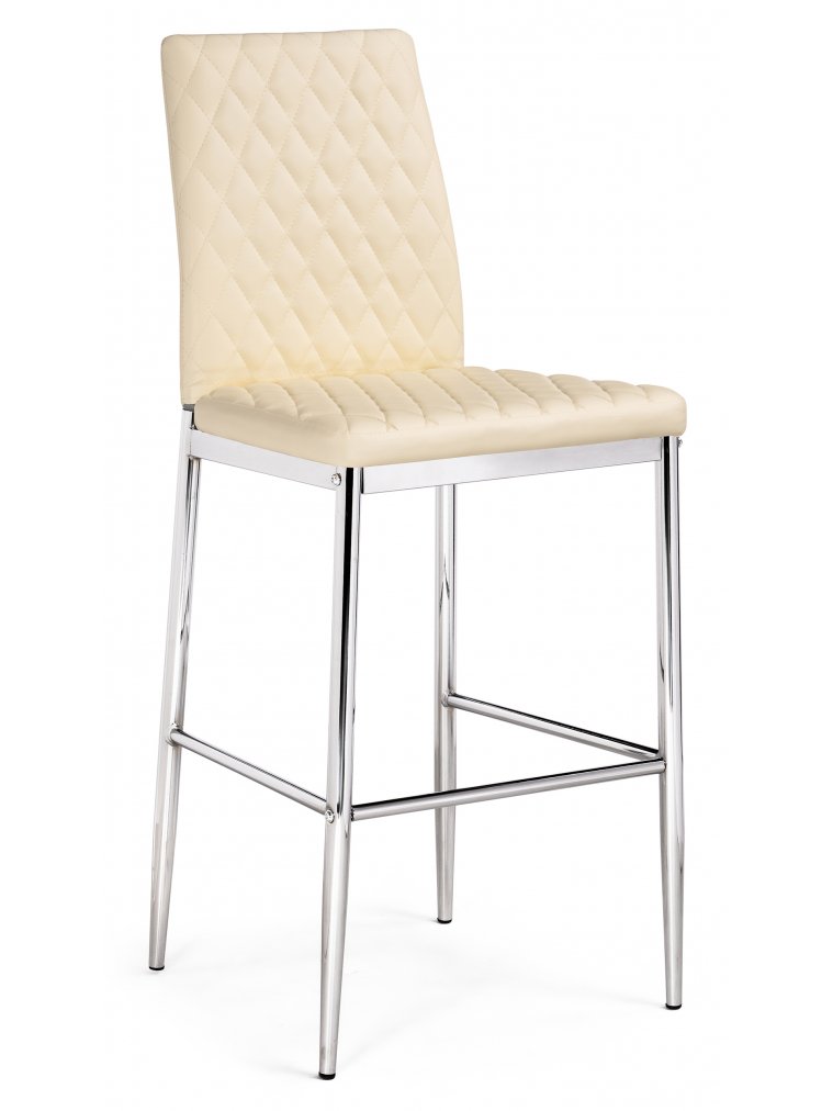 Барный стул Teon beige / chrome