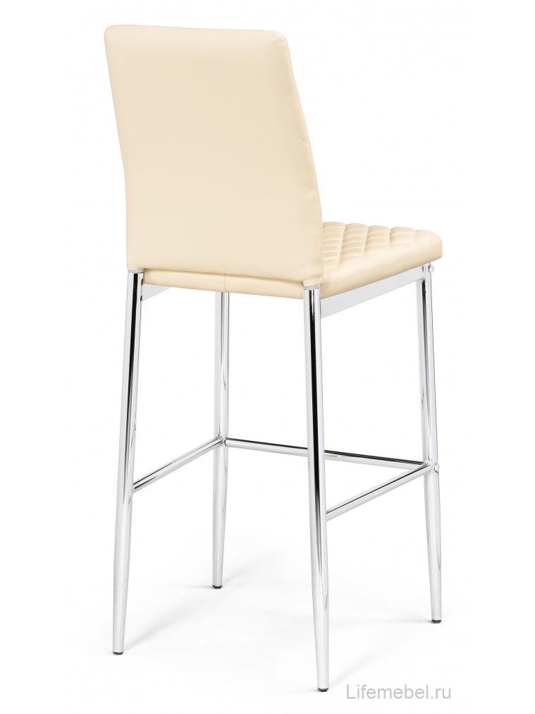 Барный стул Teon beige / chrome