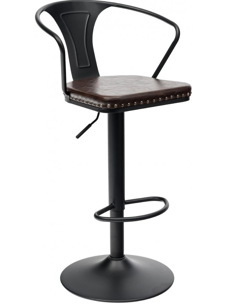 Барный стул Тиоли ИК черный матовый