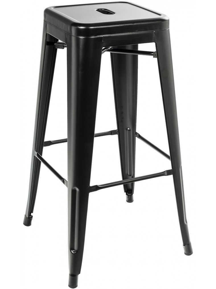 Барный стул Тиоли черный матовый