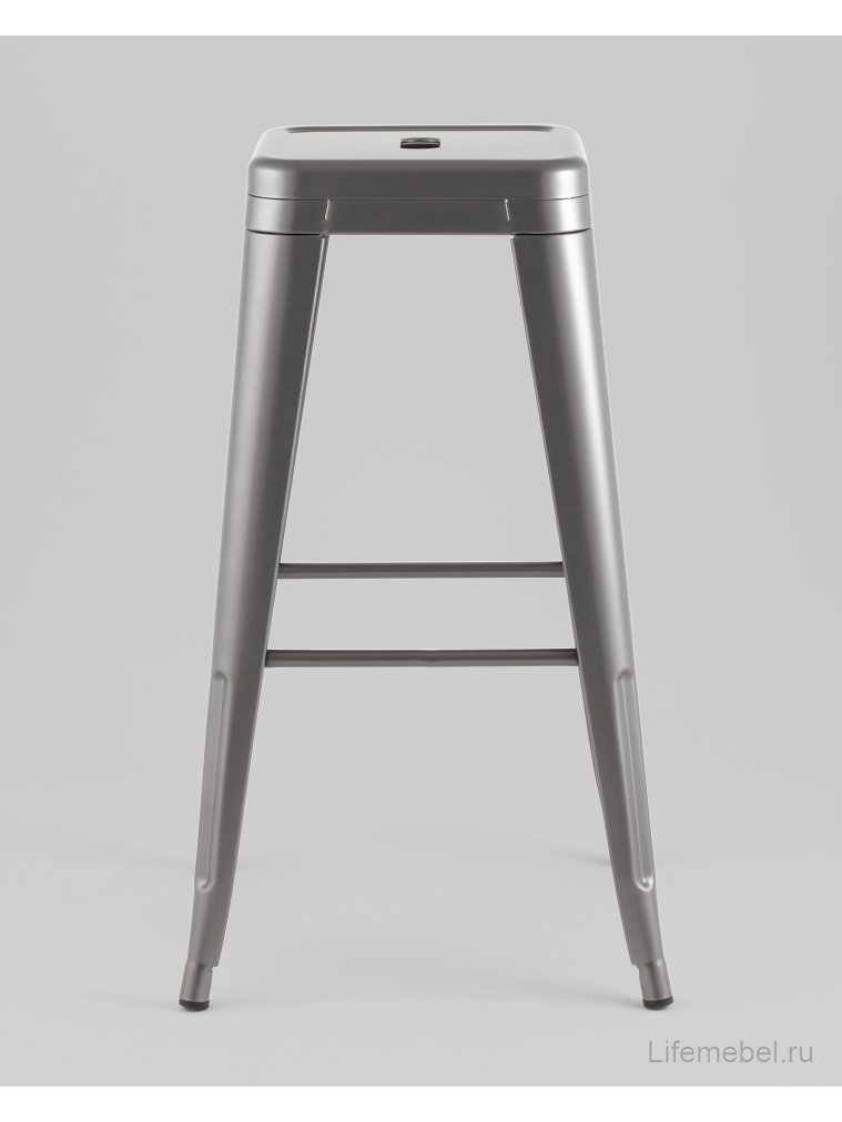Барный стул Tolix серебристый