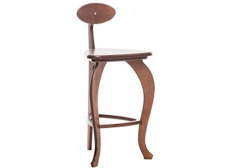 Барный стул три ножки гнутые