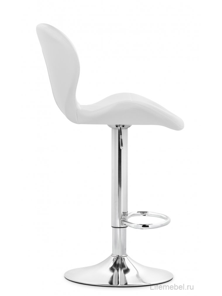 Барный стул Trio white / chrome