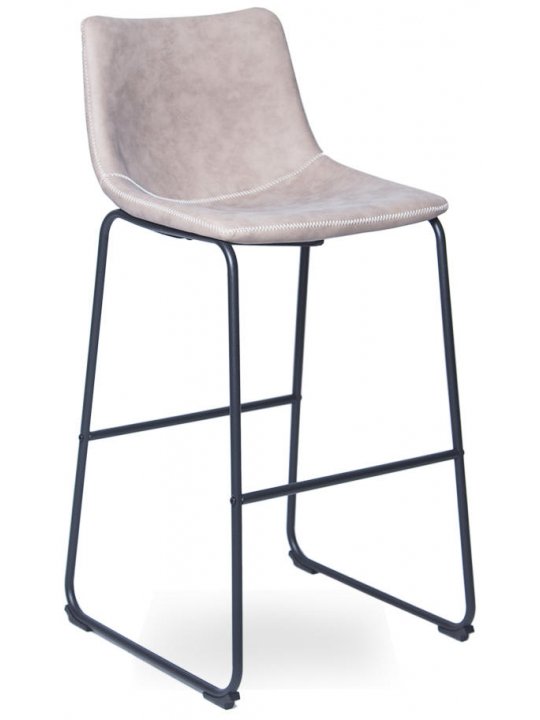 Барный стул WX-9 кожзам beige f811-41 / black