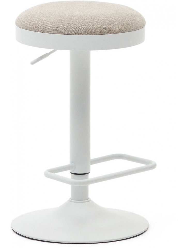 Барный стул Zaib бежевый / белый