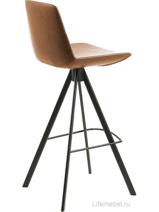 Барный стул Zast коричневый