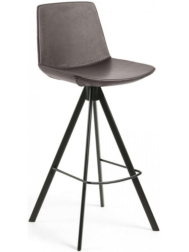 Барный стул Zast темно-коричневый