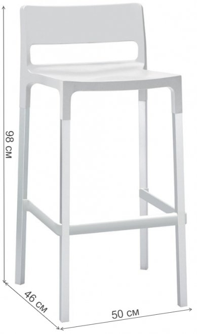 Пластиковый стул Divo лен