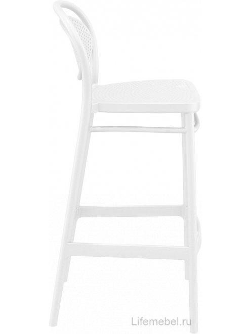 Пластиковый стул Marcel белый