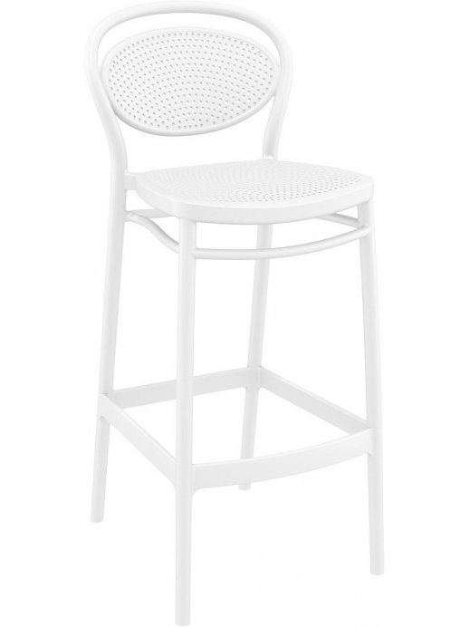 Пластиковый стул Marcel белый
