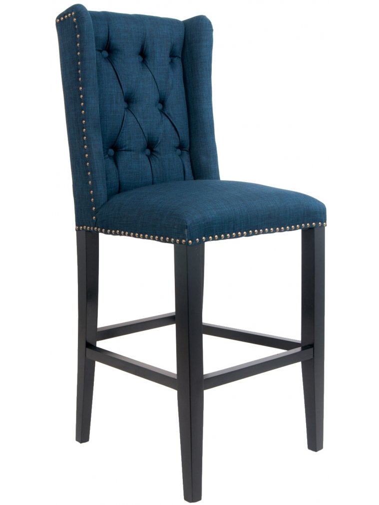 Дизайнерский барный стул Skipton Blue