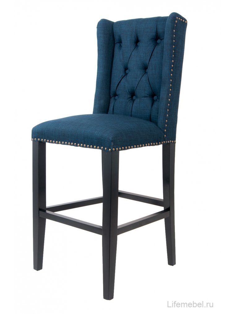 Дизайнерский барный стул Skipton Blue