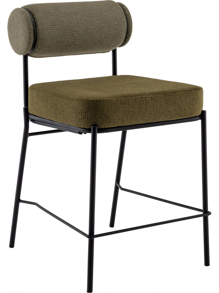 Полубарный стул Понелл зелёный