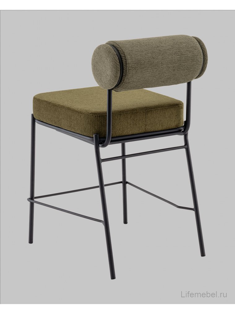 Полубарный стул Понелл зелёный