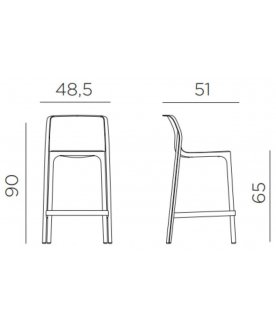 Барный стул 003/4035602000 антрацит