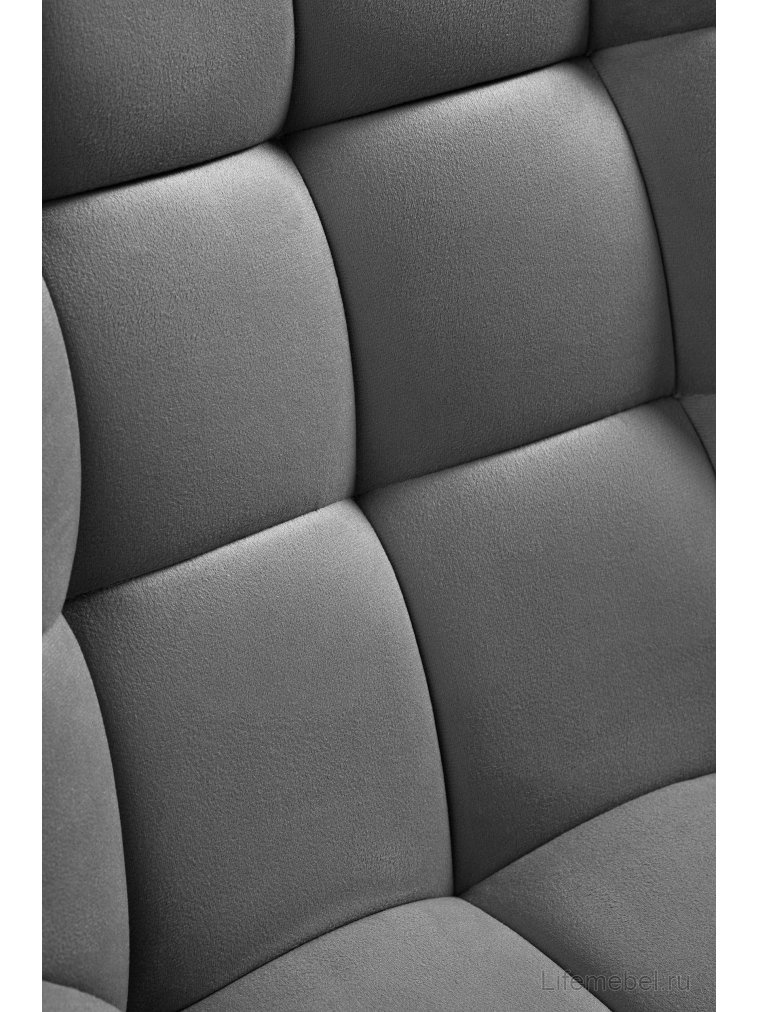 Полубарный стул Алст темно-серый (velutto 32) / белый