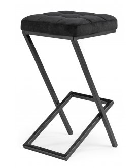 Барный стул Амаури катания блэк / черный матовый