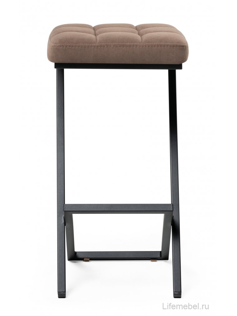 Полубарный стул Амаури катания корица / черный матовый