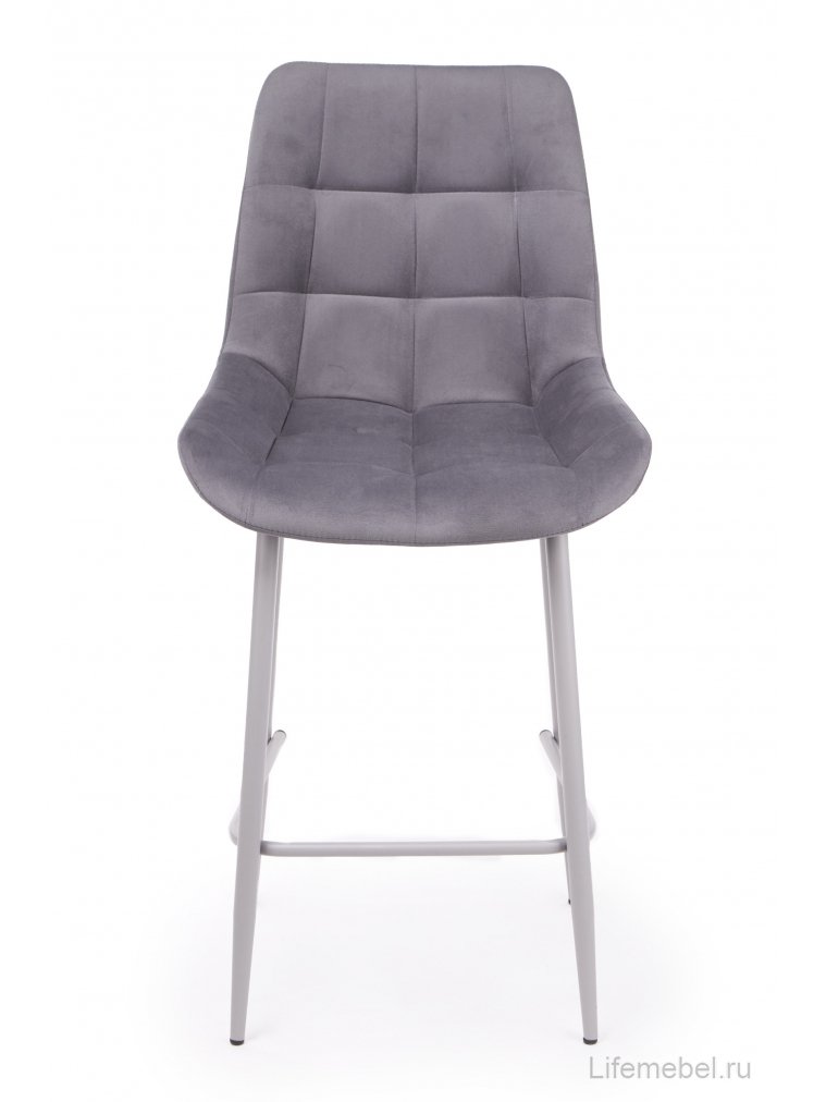 Полубарный стул Челси 360 темно-серый (zd 995) / серый