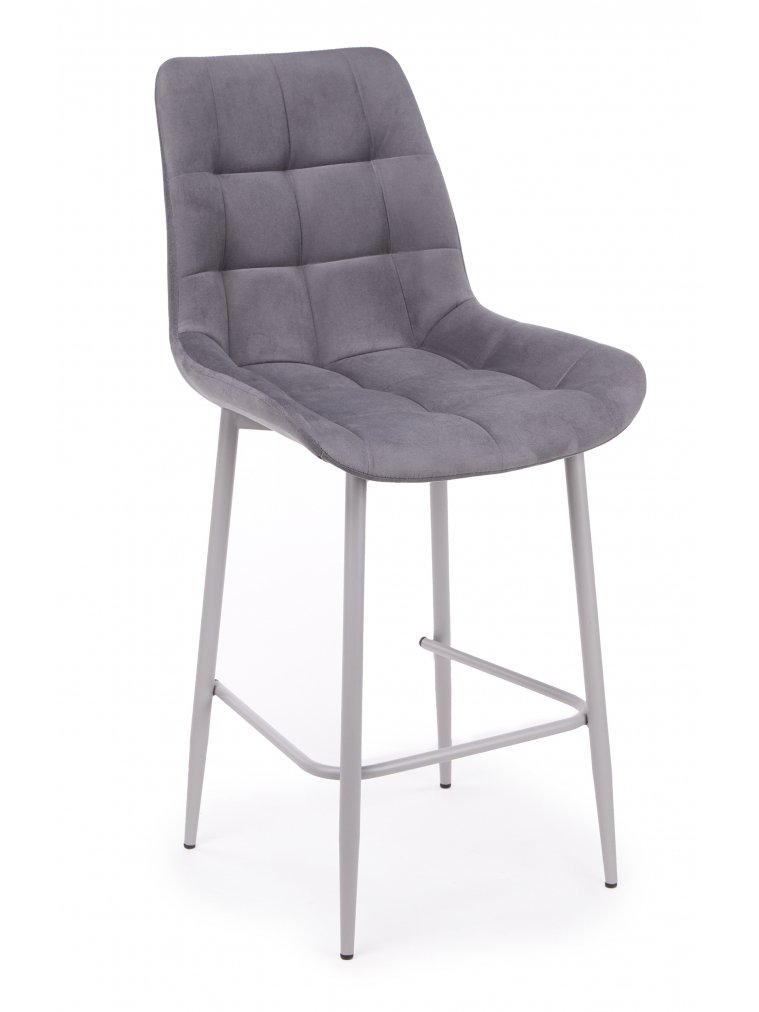 Полубарный стул Челси темно-серый (zd 995) / серый