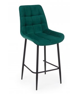 Полубарный стул Стронг зеленый (zd 667) / черный