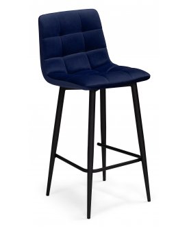 Полубарный стул Чилли Мини синий (zd 798) / черный