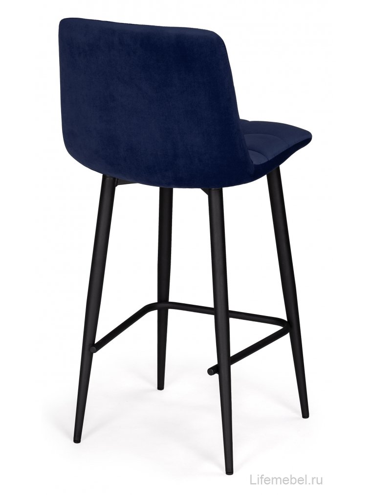 Полубарный стул Чилли Мини синий (zd 798) / черный