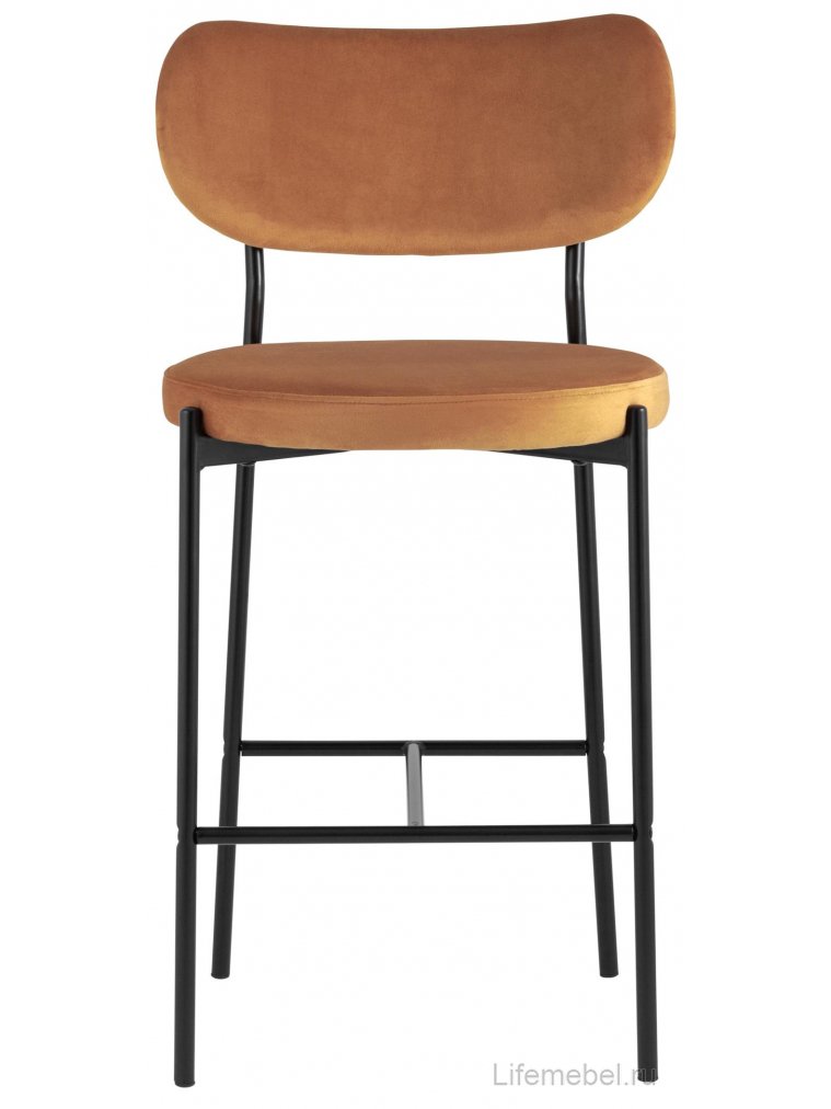 Полубарный стул Тунор терракотовый
