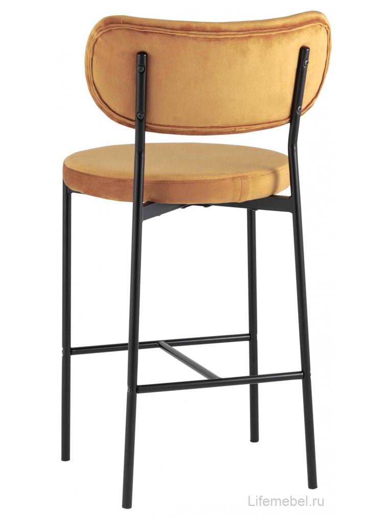 Полубарный стул Тунор терракотовый