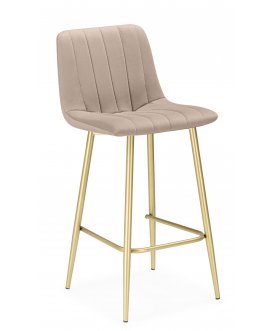 Полубарный стул Дани Мини бежевый (zd 210) / золотой