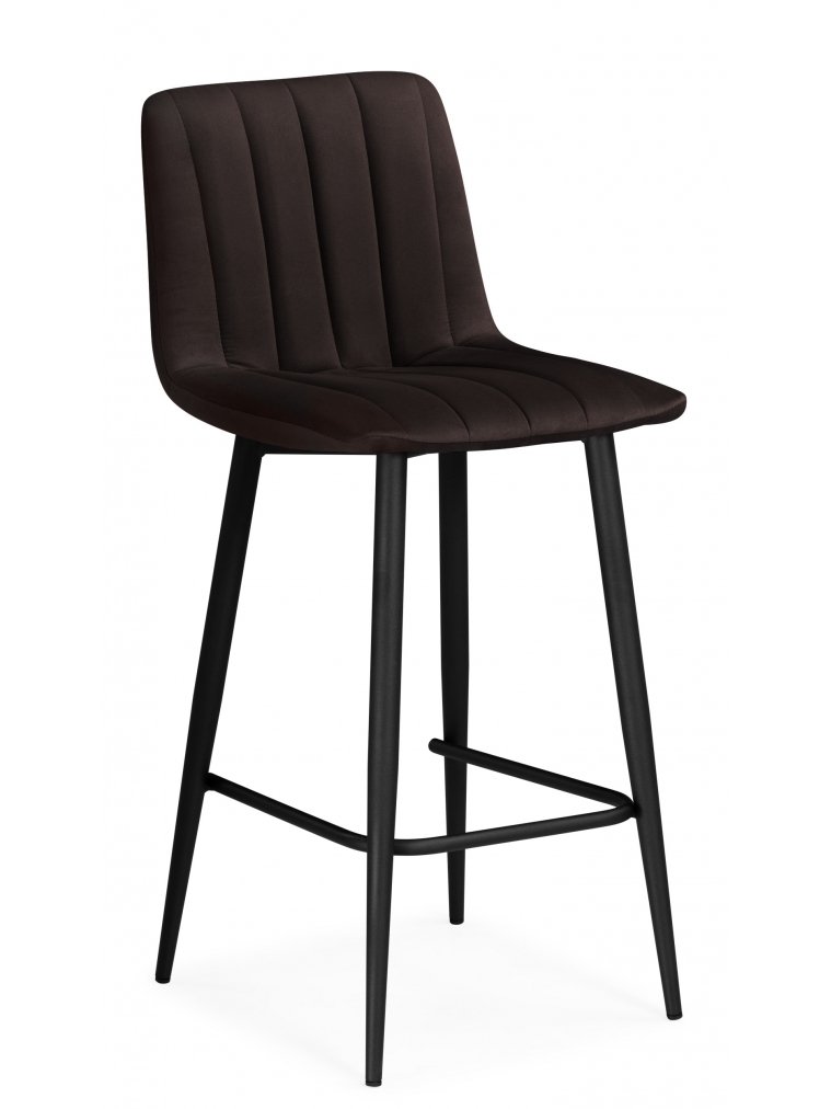 Полубарный стул Дани Мини коричневый (zd 233) / черный