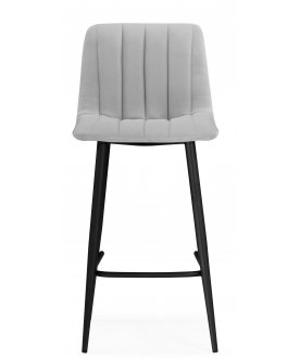 Стул барный Дани Мини светло-серый (zd 960) / черный np