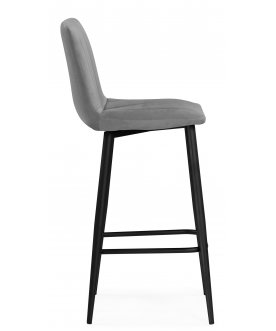 Стул барный Дани Мини темно-серый (zd 995) / черный np