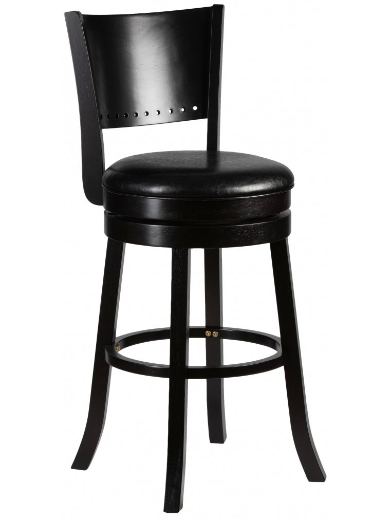 Полубарный стул Tony Counter капучино черный