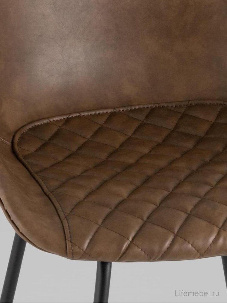 Полубарный стул Эльтон коричневый