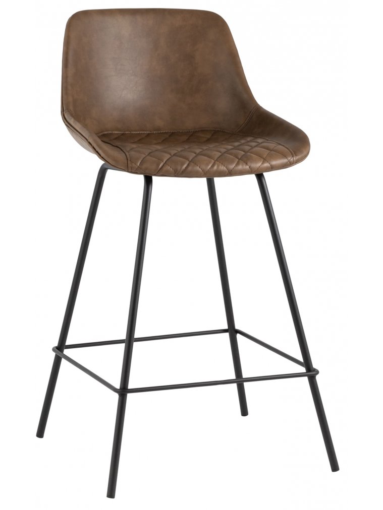 Полубарный стул Эльтон коричневый