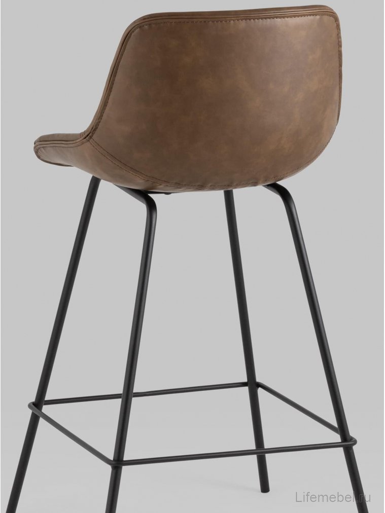 Полубарный стул Эльтон коричневый