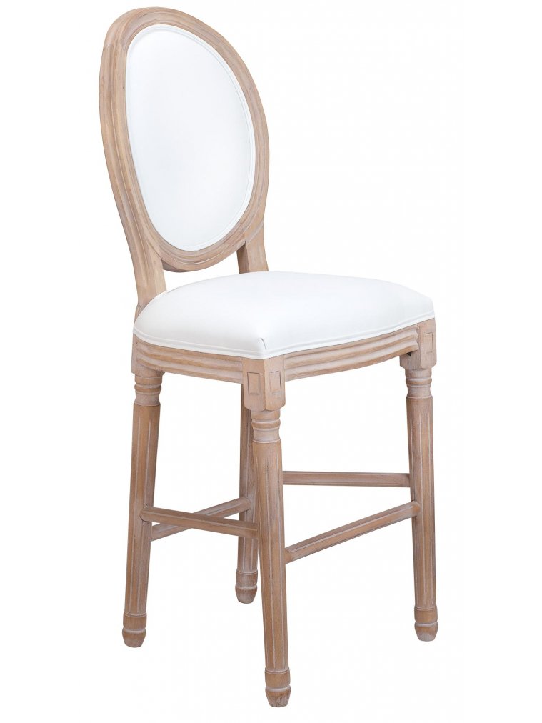 Полубарный стул Filon white / beige