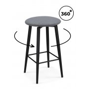 серый микровелюр (catania silver)