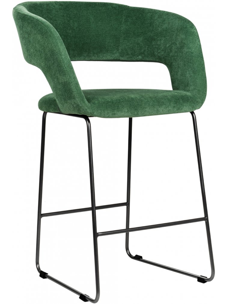 Полубарный стул Hugs зеленый