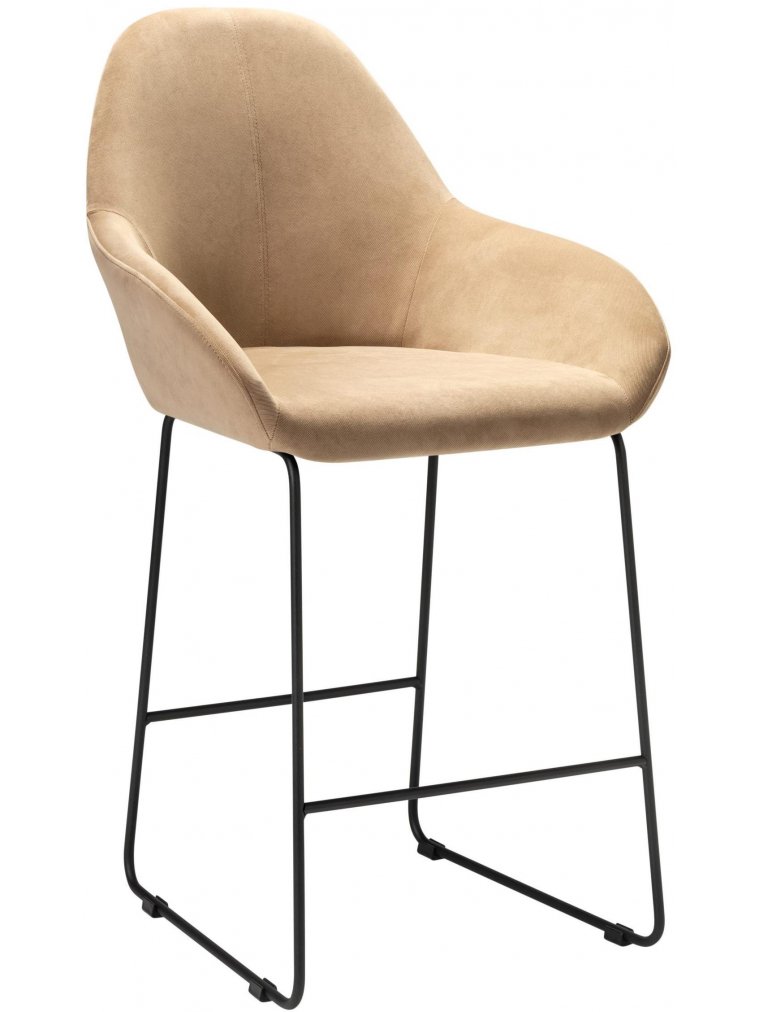 Полубарный стул Kent Diag beige / линк