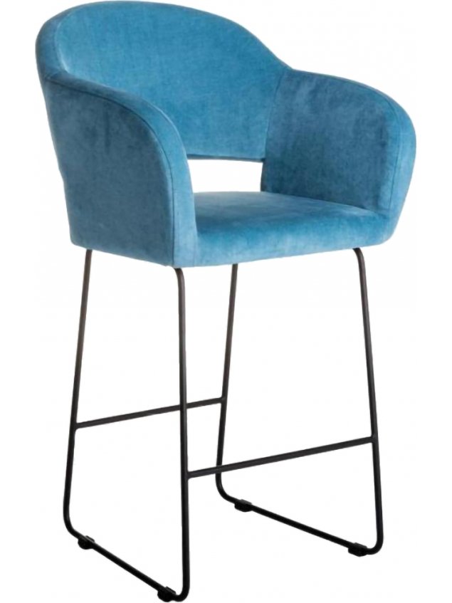 Полубарный стул Oscar Линк блю