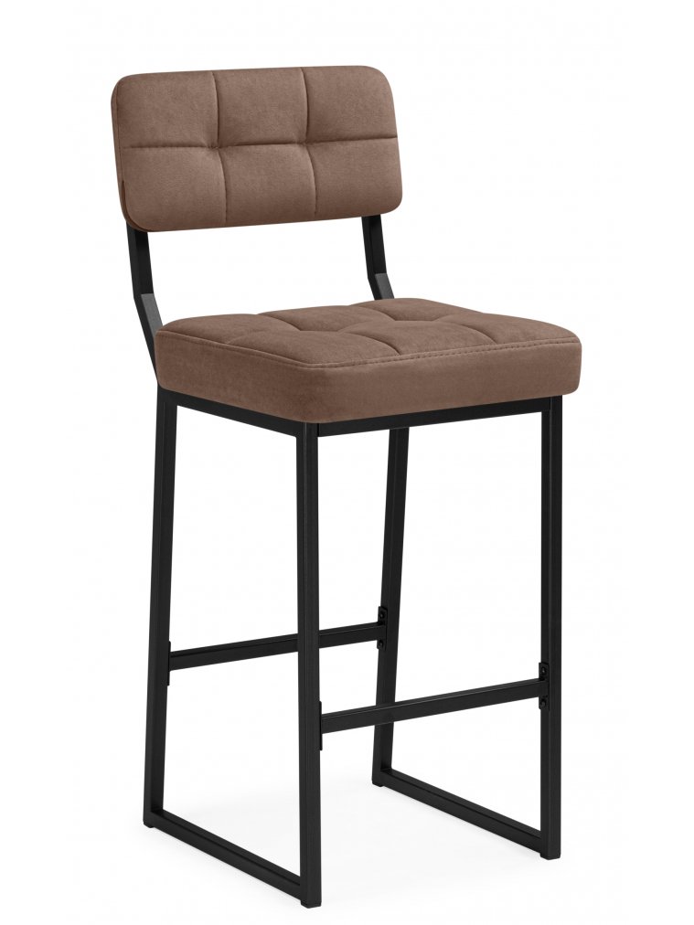Полубарный стул Ларс selfie cocoa / черный