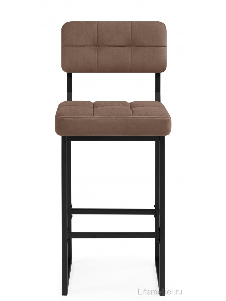 Полубарный стул Ларс selfie cocoa / черный