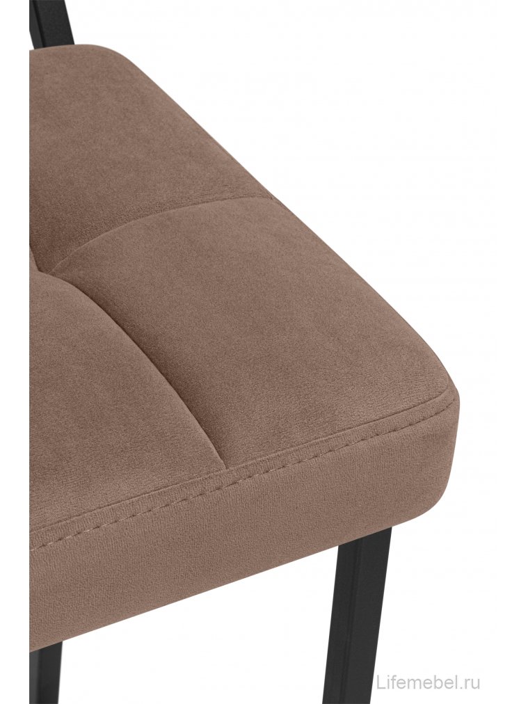 Полубарный стул Ларс selfie cocoa / черный