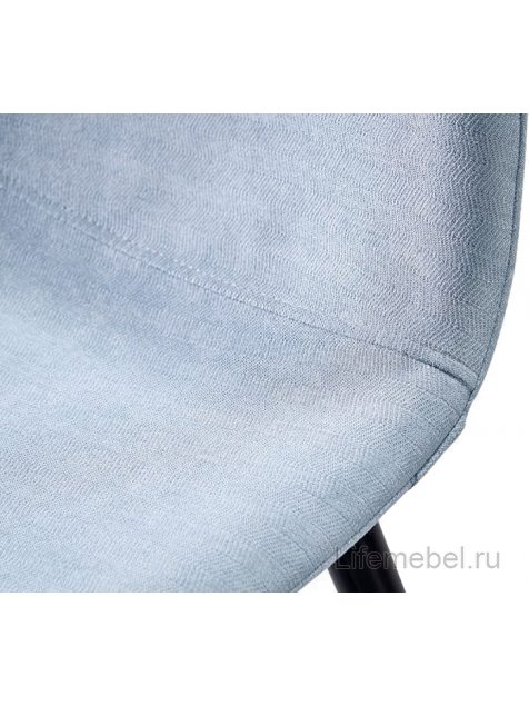 Полубарный стул Луиджи голубой TD3052-4 / черный