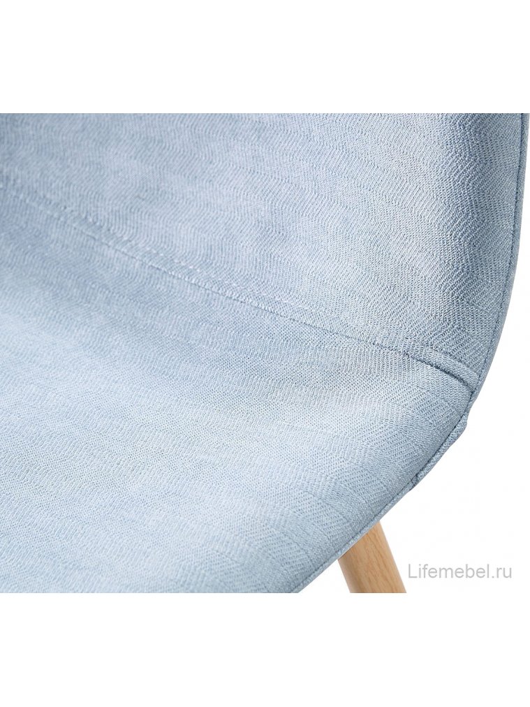 Полубарный стул 350S голубой TD3052-4 / дерево