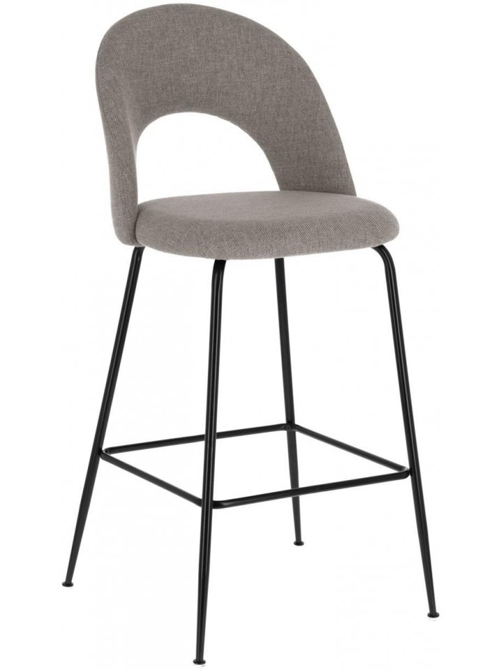 Полубарный стул Mahalia светло-серый